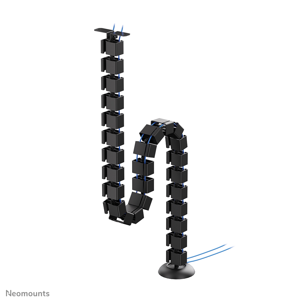 Neomounts ADS06-130BL Kabelgeleider - modulaire segmenten - schroefbevestiging - universeel - zwart