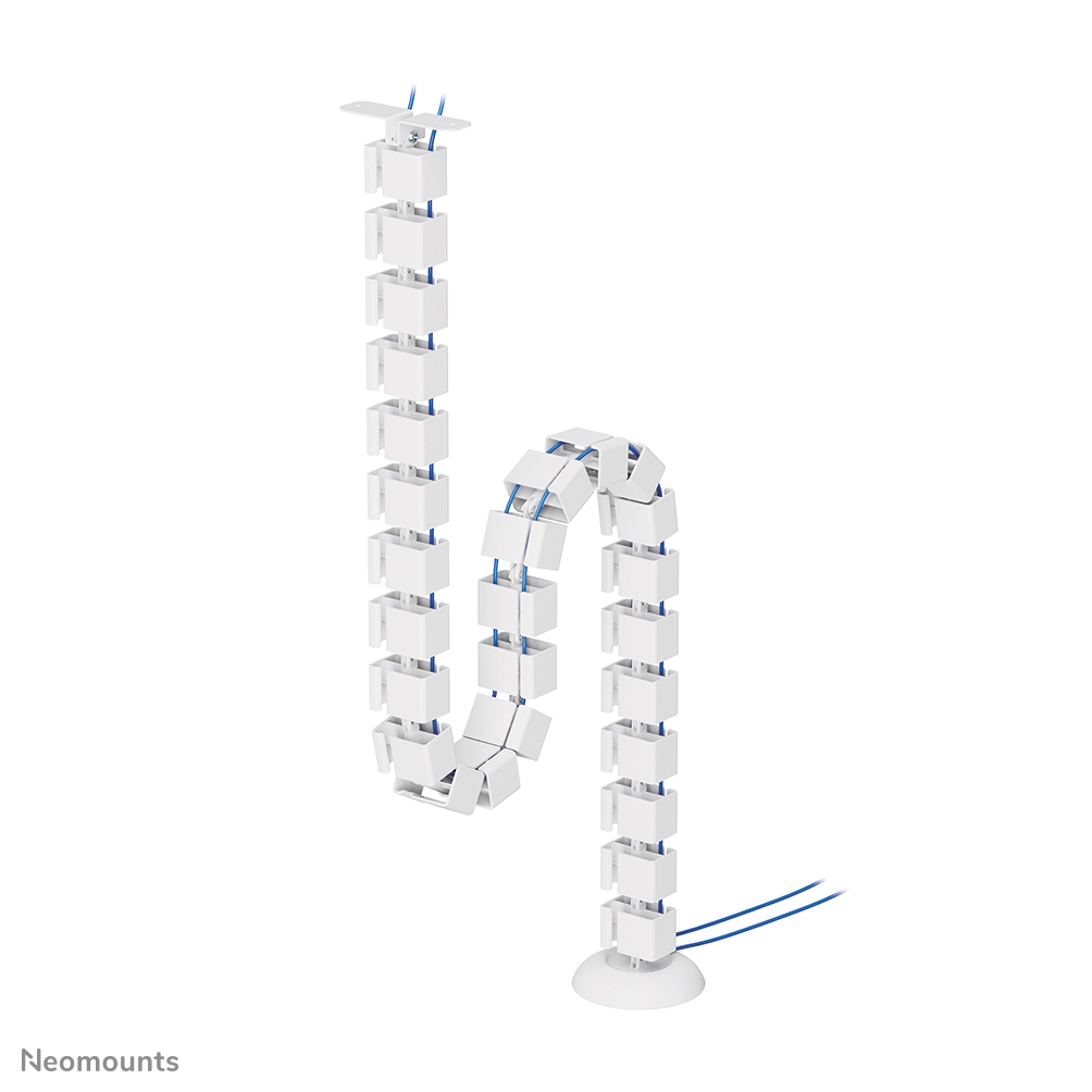 Neomounts ADS06-130WH Kabelgeleider - modulaire segmenten - schroefbevestiging - universeel - wit
