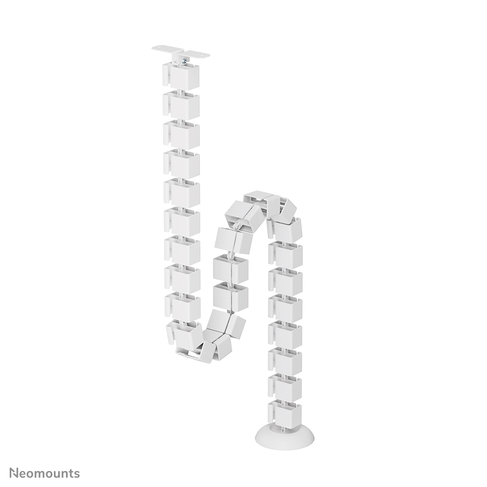Neomounts ADS06-130WH Kabelgeleider - modulaire segmenten - schroefbevestiging - universeel - wit