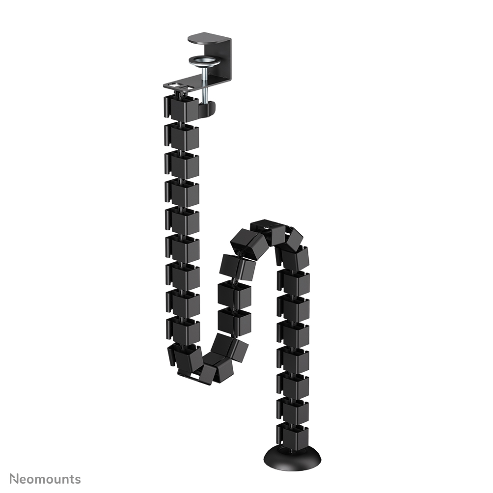 Neomounts ADS06-131BL Kabelgeleider - modulaire segmenten - klembevestiging - universeel - zwart