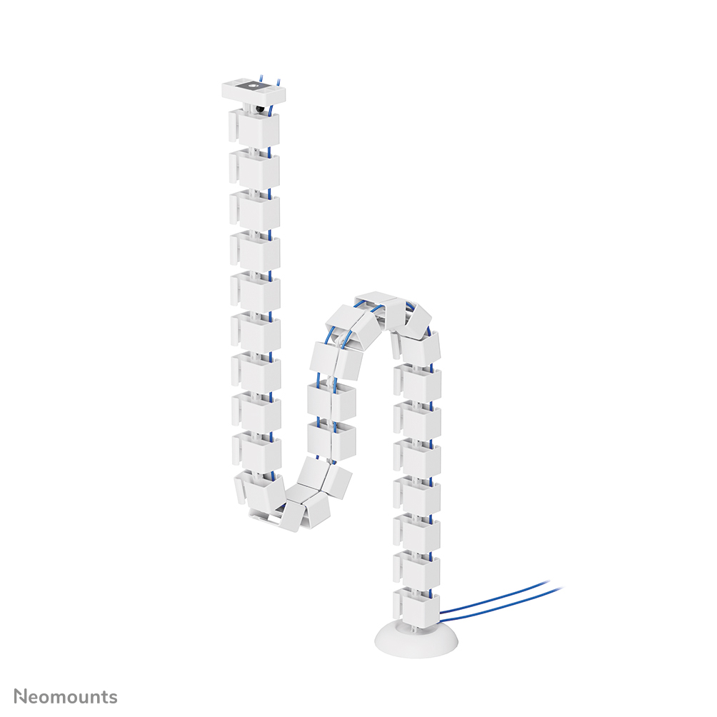 Neomounts ADS06-132WH Kabelgeleider - modulaire segmenten - magnetische bevestiging - universeel - wit