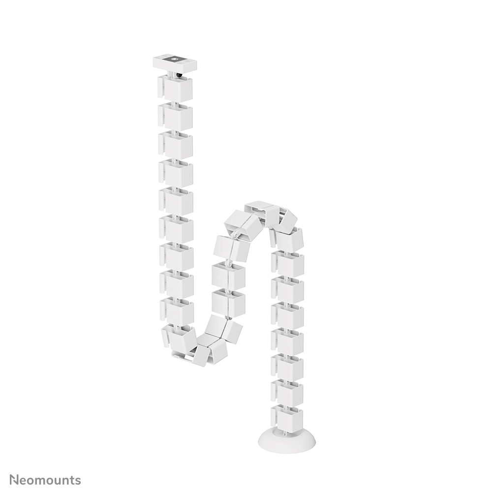 Neomounts ADS06-132WH Kabelgeleider - modulaire segmenten - magnetische bevestiging - universeel - wit