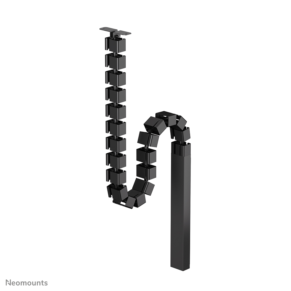 Neomounts ADS06-133BL Kabelgeleider - modulaire segmenten - schroefbevestiging - magnetische kabelgoot - universeel - zwart