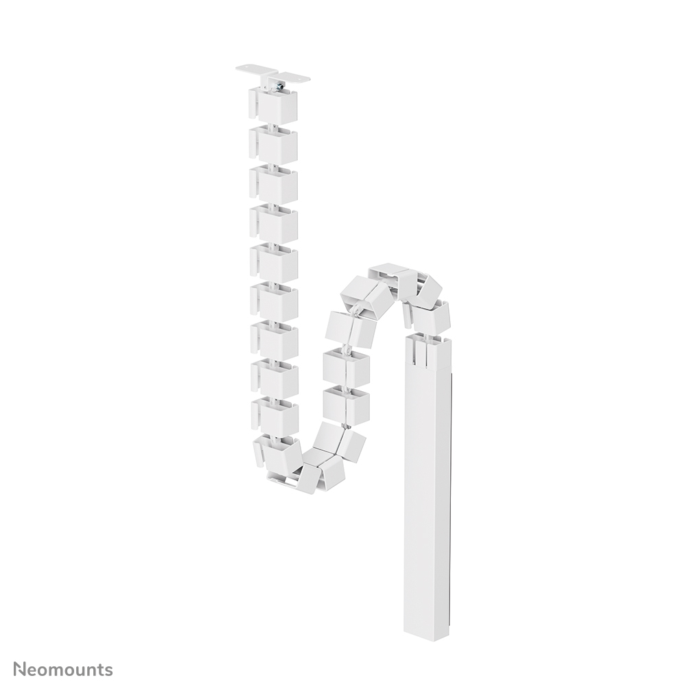 Neomounts ADS06-133WH Kabelgeleider - modulaire segmenten - schroefbevestiging - magnetische kabelgoot - universeel - wit