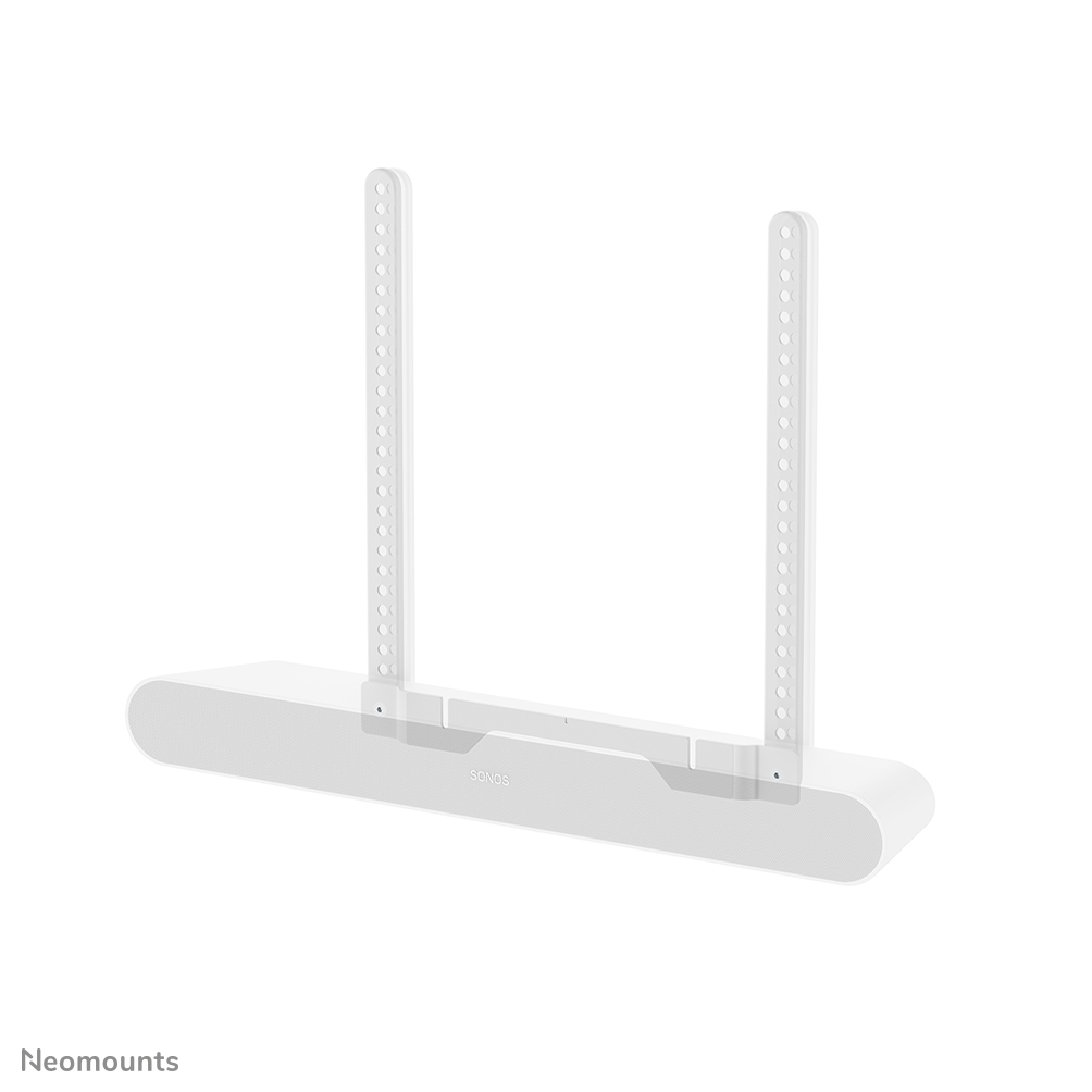 Neomounts AV35-724WH1 TV-beugel voor Sonos Ray - eenvoudige installatie - voor montage aan tv - wit