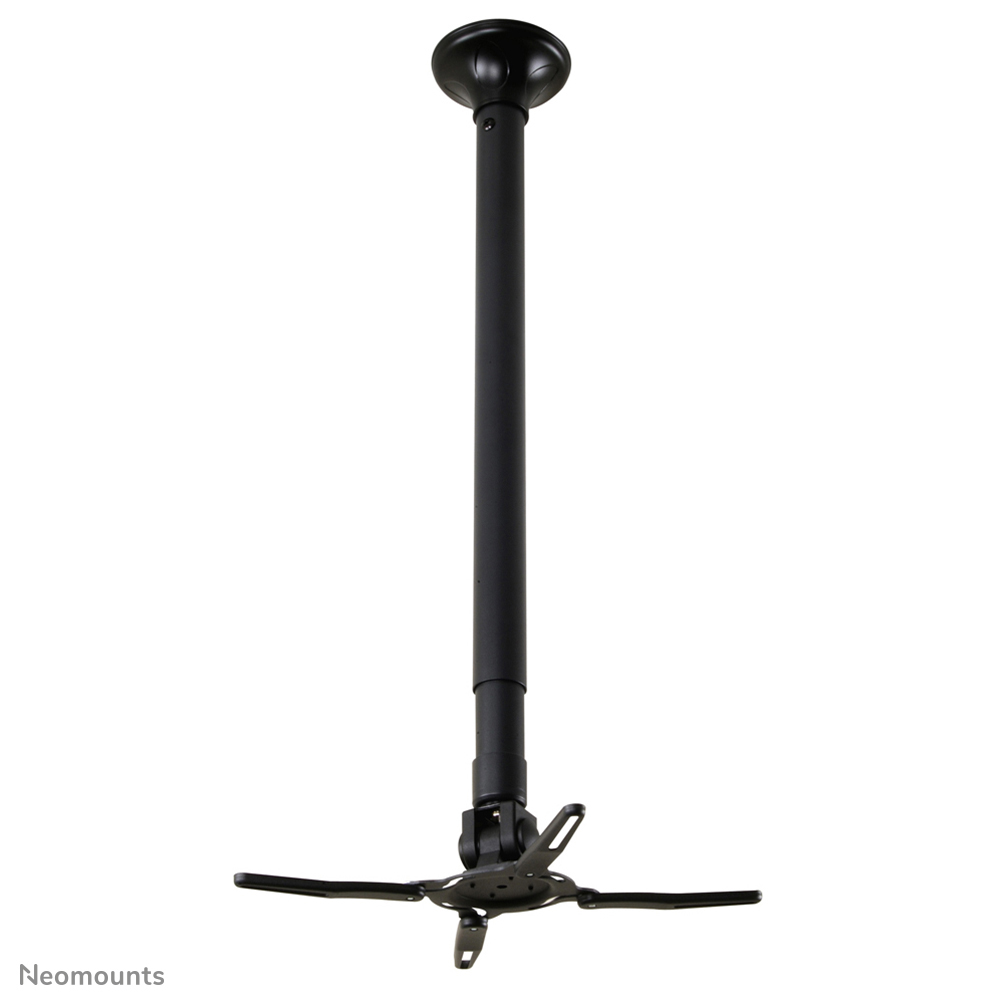 Neomounts by Newstar BEAMER-C350BLACK is een universele plafondsteun voor beamers en projectoren.