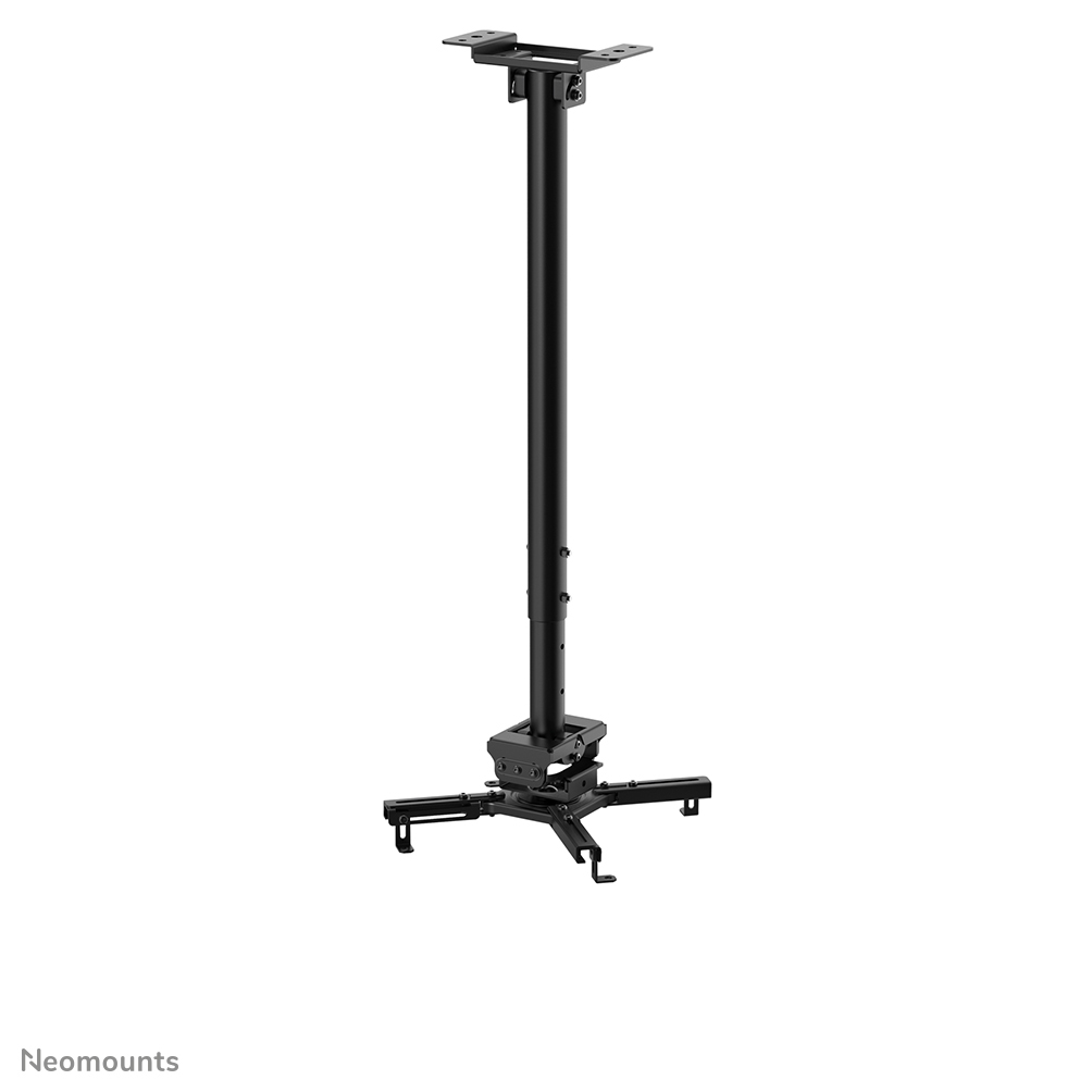 Neomounts by Newstar CL25-550BL1 universele projector plafondsteun, hoogteverstelbaar (74,5-114,5 cm) - Zwart