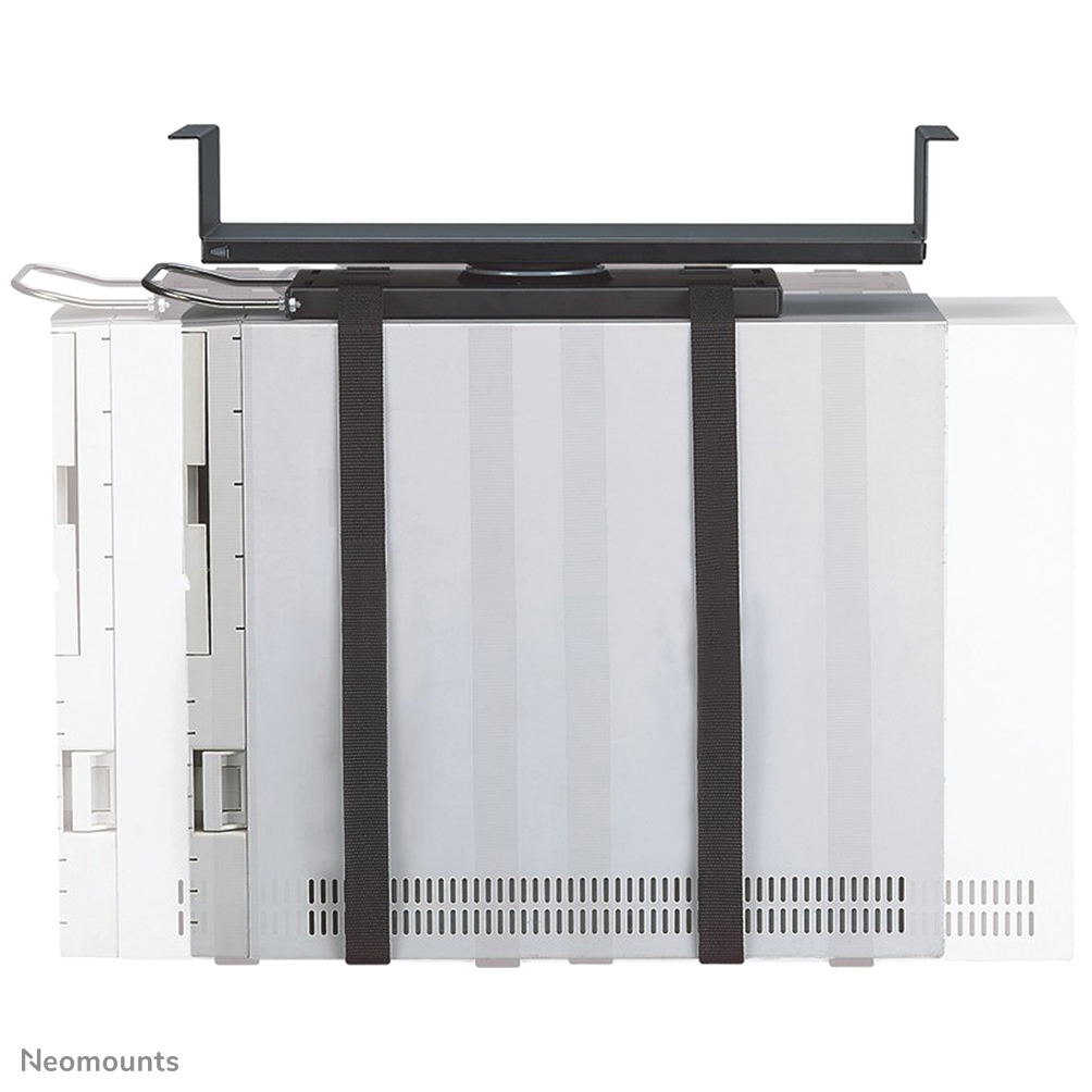 Neomounts by Newstar CPU-D050BLACK is een steun waarmee u een PC of thin client aan het bureau bevestigt.