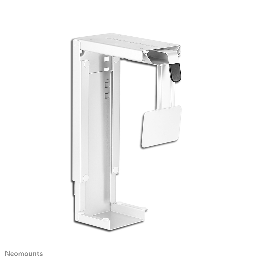 Neomounts by Newstar CPU-D100WHITE is een steun waarmee u een PC of thin client aan het bureau bevestigt.