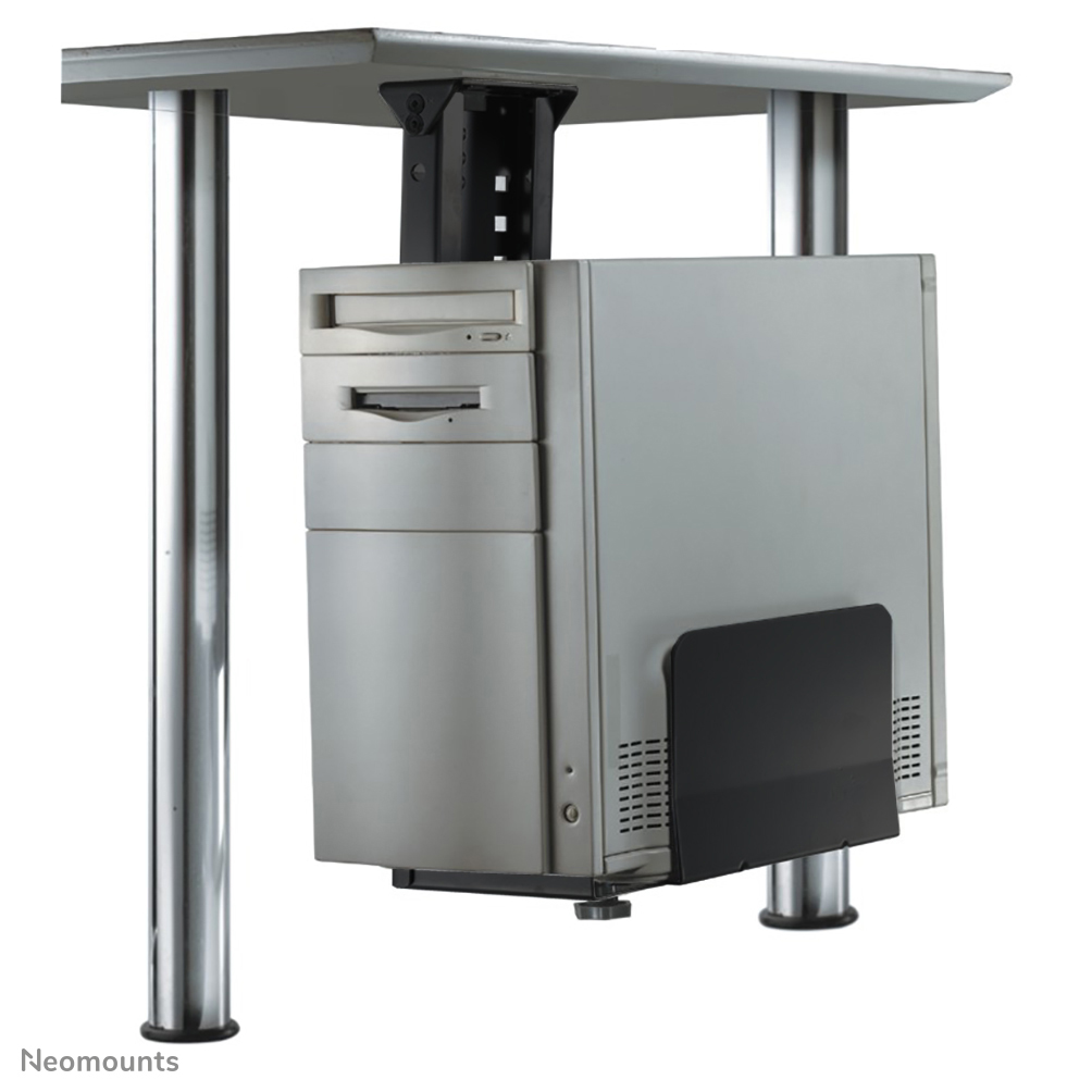 Neomounts CPU-D200BLACK CPU/PC houder - max 30 kg - h 39-54 cm - b 13-23 cm - universeel - zwart