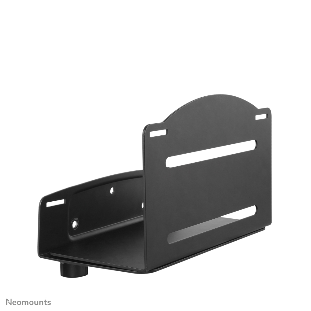 Neomounts by Newstar CPU-W100BLACK is een steun waarmee u een PC of thin client aan een muur bevestigt.