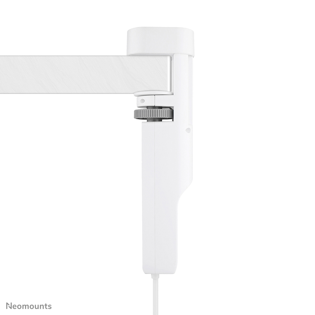 Neomounts VOLT DS22-840WH6 Bureaucontactdoos met klem - 2 x USB-C (20W), 1x USB-A (18W), 3 x 230V Type F stopcontact 3680 Watt - 1,4 m kabel - Quick-charge - wit