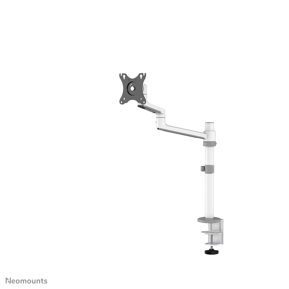 Neomounts NEXT Lite DS60-425WH1 Monitorarm 1 scherm - 17-27" - 0-8 kg - ruimtebesparend T-Rex model - 100% plasticvrije verpakking - wit