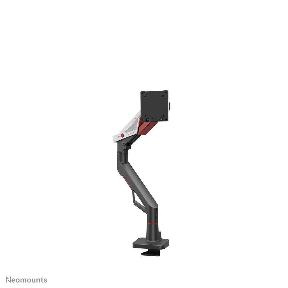 Neomounts ACE DS70-256BL1 Gaming monitorarm 1 scherm - 24-57" - 2-30 kg (curved 24 kg) - precision tilt - gasveer - 180°-stop - Topfix - Easy Install-model - rood