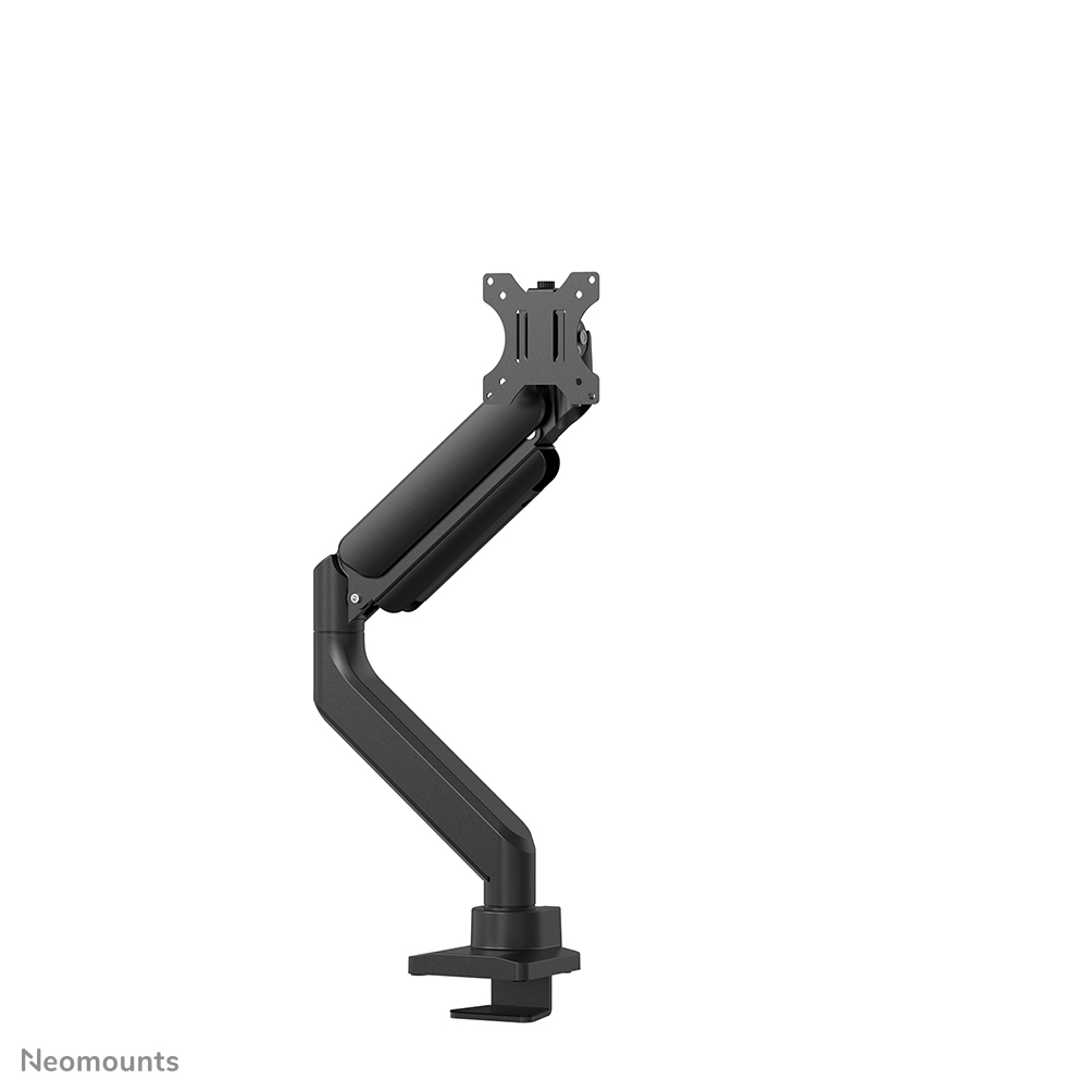 Neomounts NEXT Core DS70-450BL1 Monitorarm 1 scherm - 17-42" - 1-15 kg (curved 11 kg) - gasveer - 180°-stop - Topfix - Easy Install-model - 100% plasticvrije verpakking - zwart