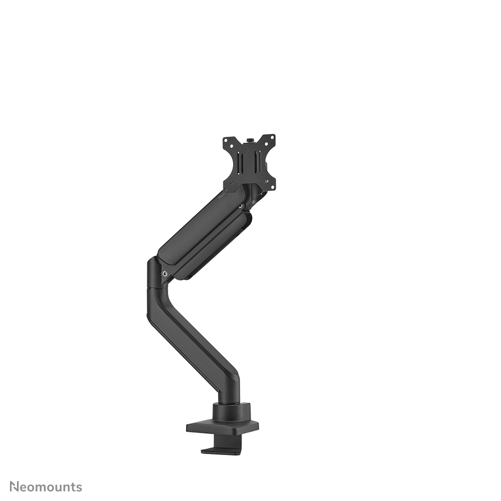 Neomounts NEXT Core DS70PLUS-450BL1 Monitorarm 1 scherm - 17-49" - 1-18 kg (curved 14 kg) - gasveer - 180°-stop - Topfix - Easy Install-model - 100% plasticvrije verpakking - zwart
