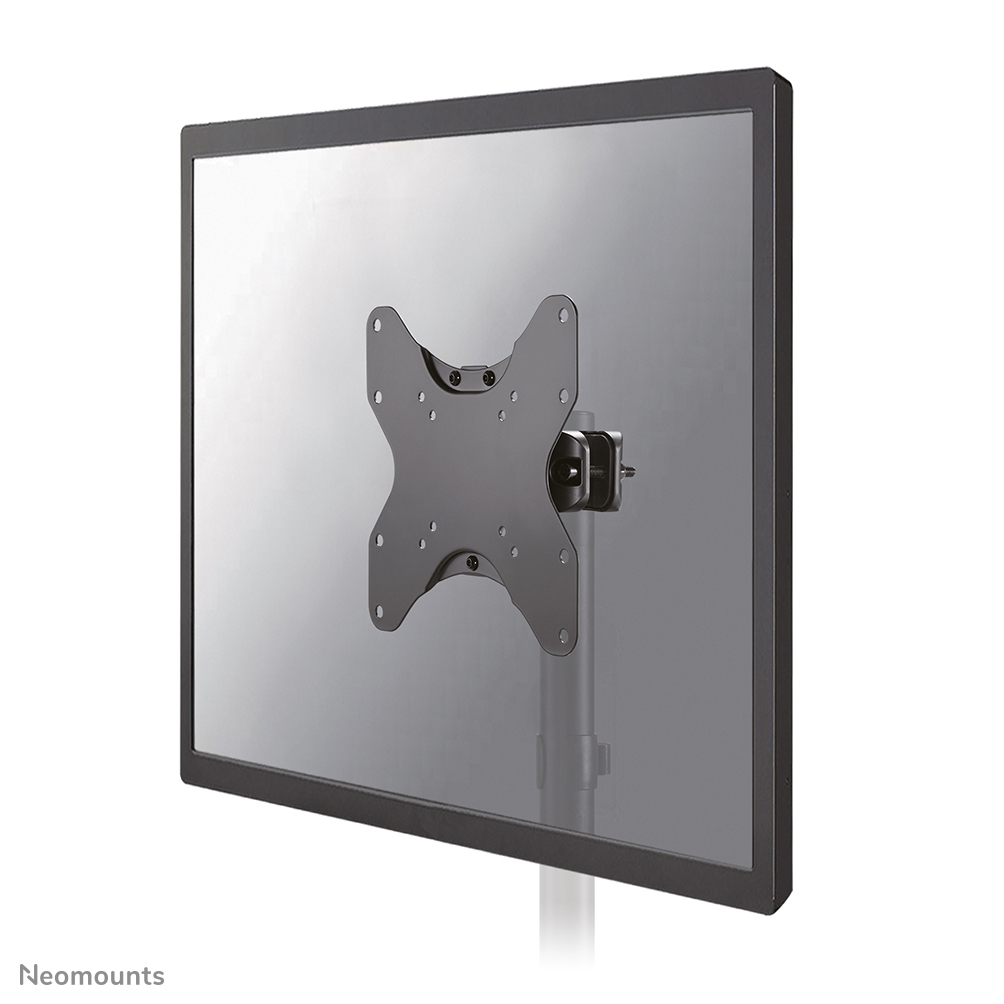 Neomounts FL40-430BL12 full motion TV-paalsteun (Ø28-50 mm) voor 23-42" schermen - Zwart