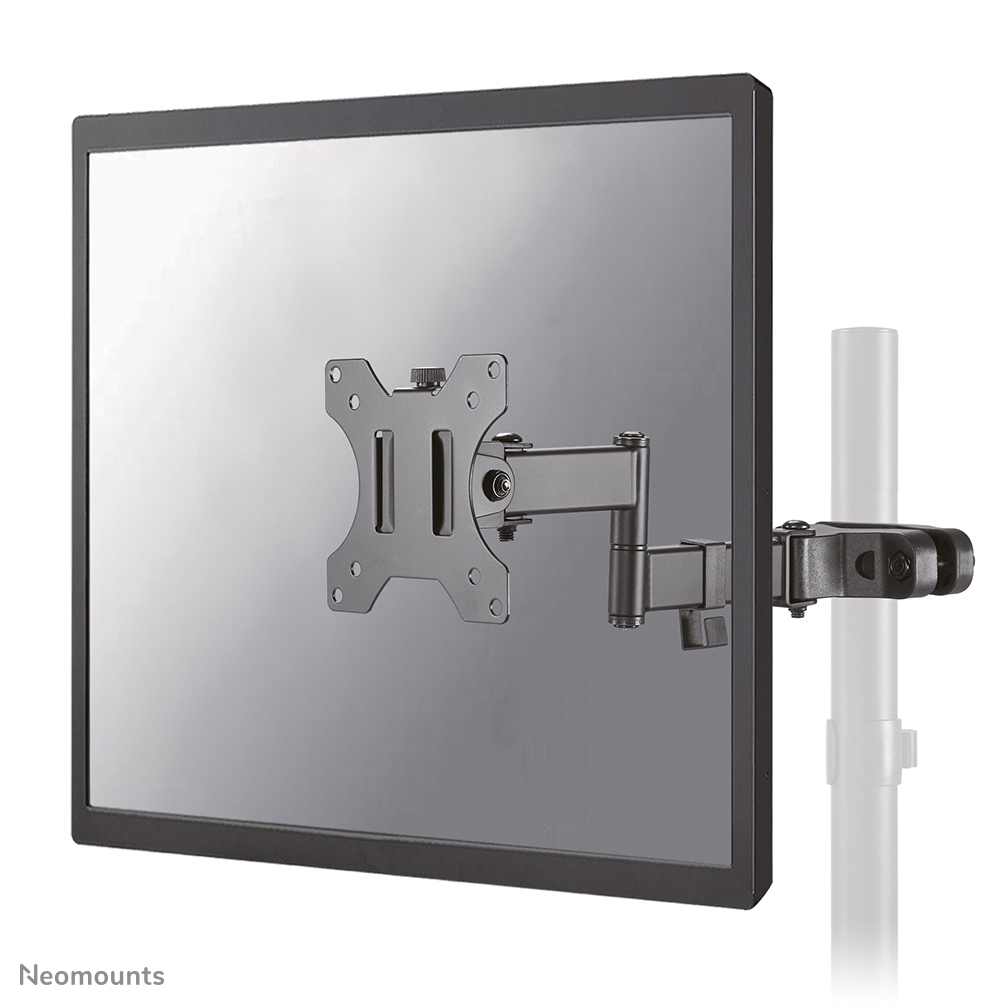 Neomounts FL40-450BL11 full motion TV-paalsteun (Ø28-60 mm) voor 17-32" schermen - Zwart