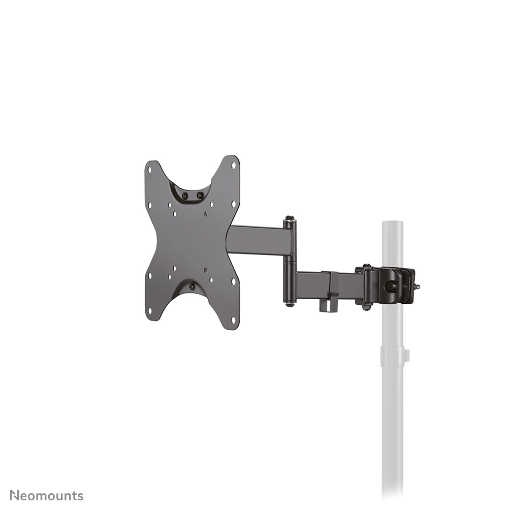 Neomounts FL40-450BL12 full motion TV-paalsteun (Ø28-50 mm) voor 23-42" schermen - Zwart