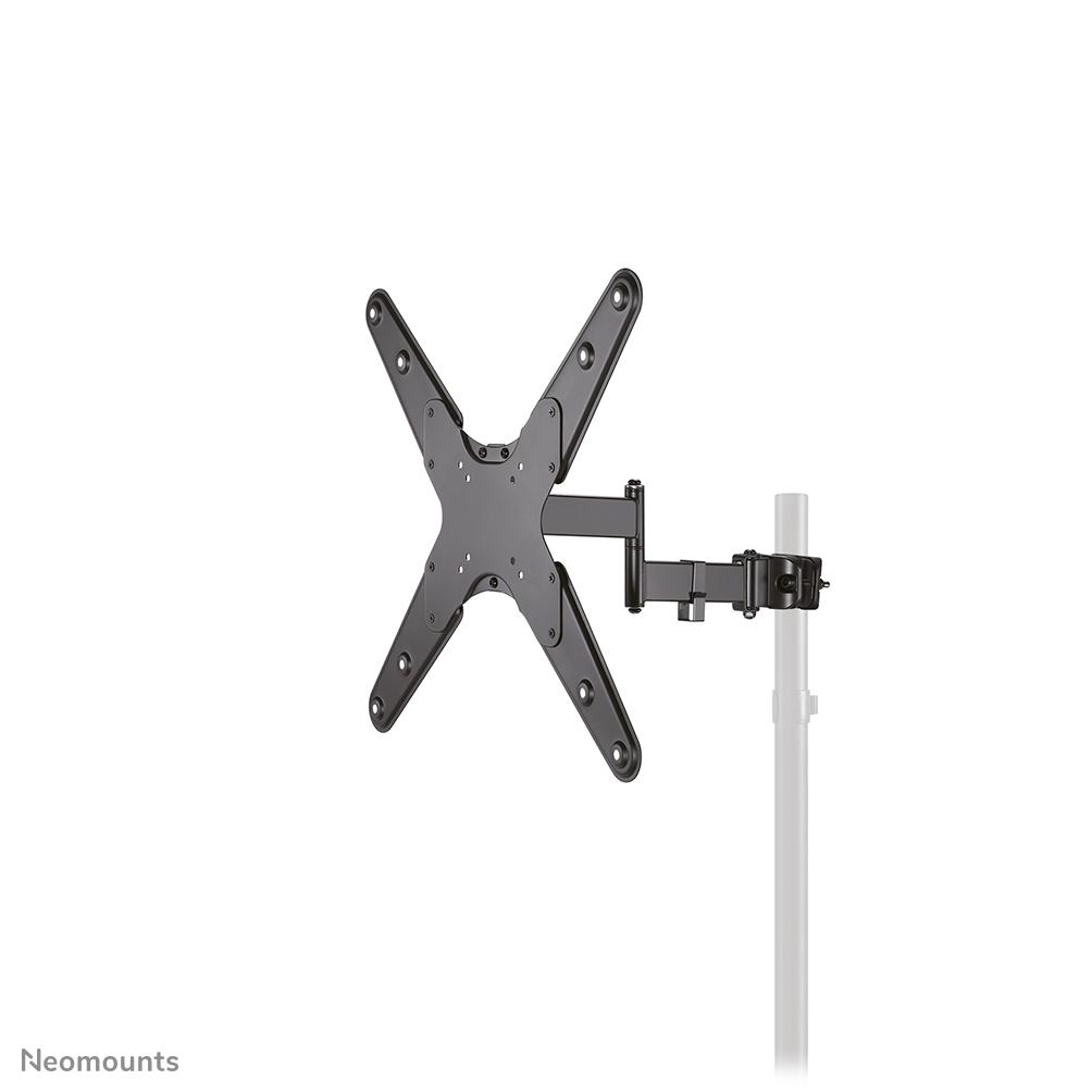 Neomounts FL40-450BL14 full motion TV-paalsteun (Ø28-50 mm) voor 32-55" schermen - Zwart