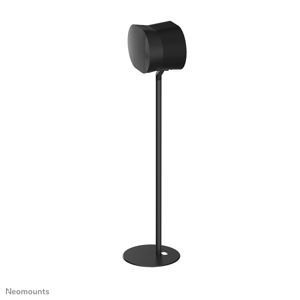 Neomounts FL45-723BL1 Vloerstandaard voor Sonos Era 300 - 85 cm hoogte - voetplaat 25 cm - kabelmanagement - zwart