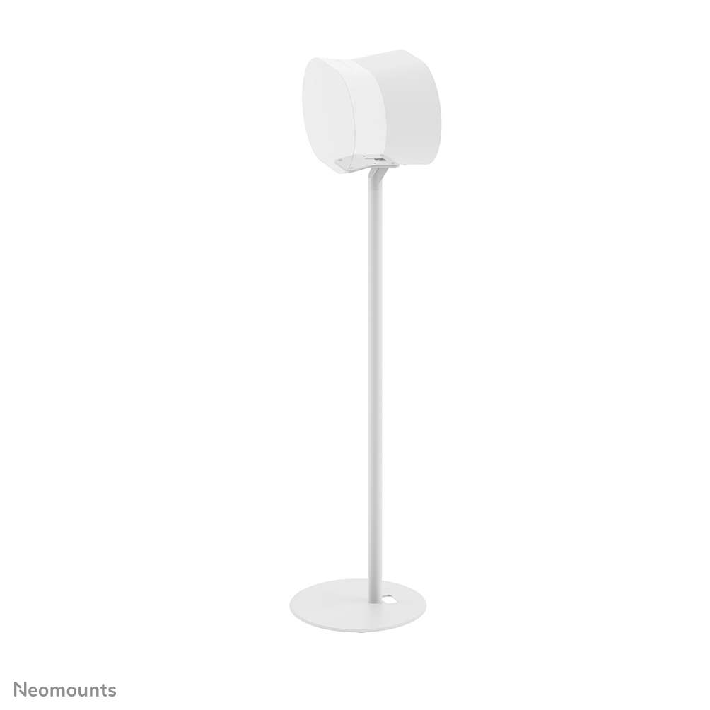 Neomounts FL45-723WH1 Vloerstandaard voor Sonos Era 300 - 85 cm hoogte - voetplaat 25 cm - kabelmanagement - wit