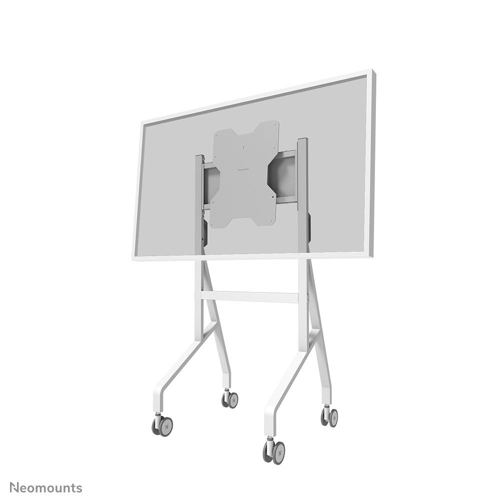 Neomounts MOVE Go Flip FL50-515WH1 Trolley - 55-65" - max 50 kg - manueel h 125-140,6 cm - VESA 400x400 - roteerbare interface - voor Samsung Flip - Rapid Install-model - wit