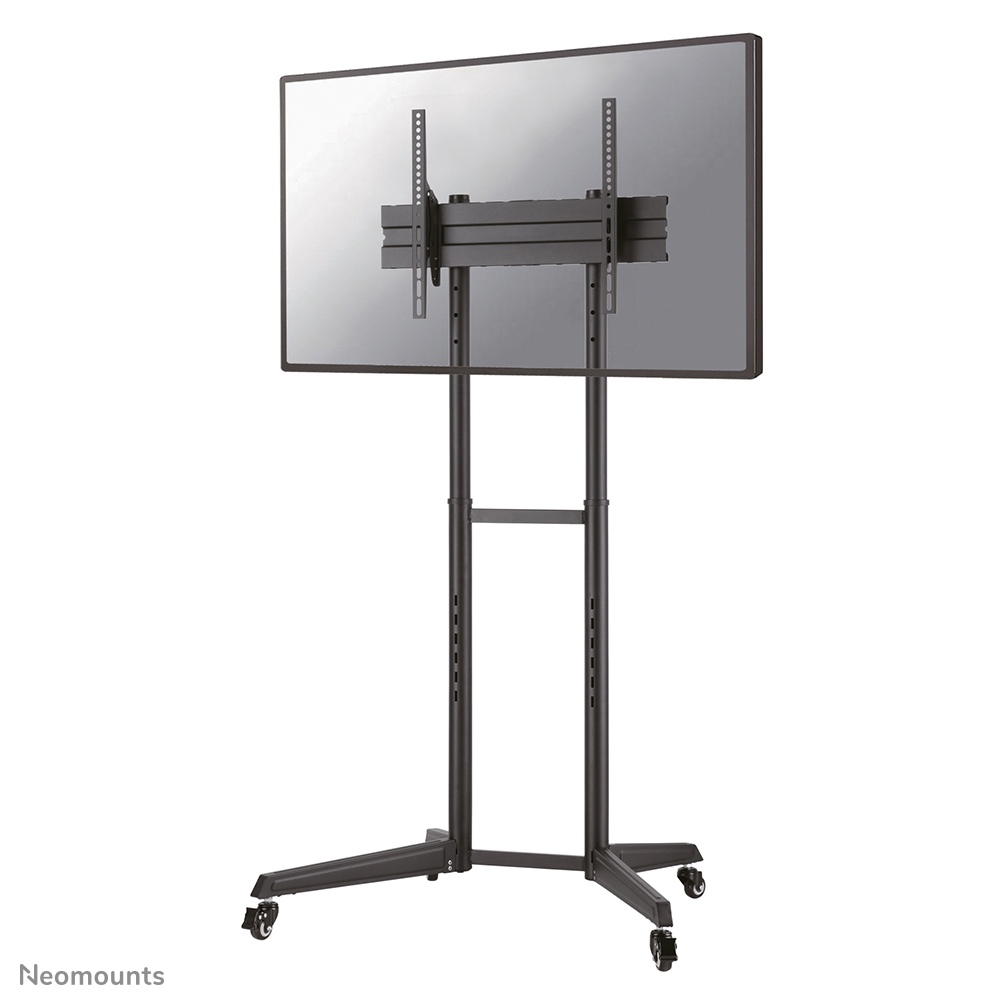 Neomounts FL50-540BL1 TV trolley 37-70" - max 50 kg - manueel h 128,5-145 cm - VESA 100x100-600x400 - zwart