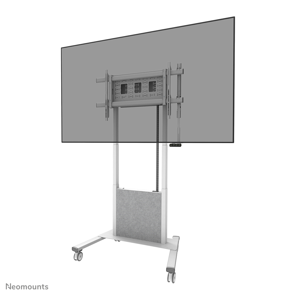 Neomounts MOVE Lift X FL55-885BL1 TV Trolley - 65-105" - max 120 kg - gemotoriseerde hoogteverstelling 125,4-235,4 cm - 50 mm/sec - VESA 200x200-1000x600 - vergrendelbaar - zwart