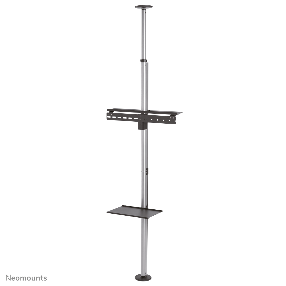 Neomounts FPMA-CF200SILVER is een vloer-tot-plafondsteun voor flat screens tussen 37" en 70".