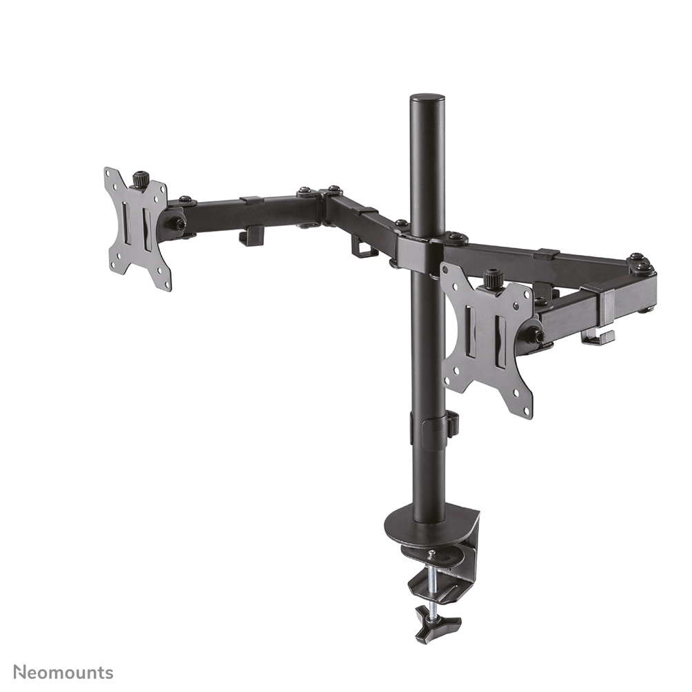 Neomounts by Newstar FPMA-D550DBLACK is een monitorarm voor 2 flat screens t/m 32" - Zwart