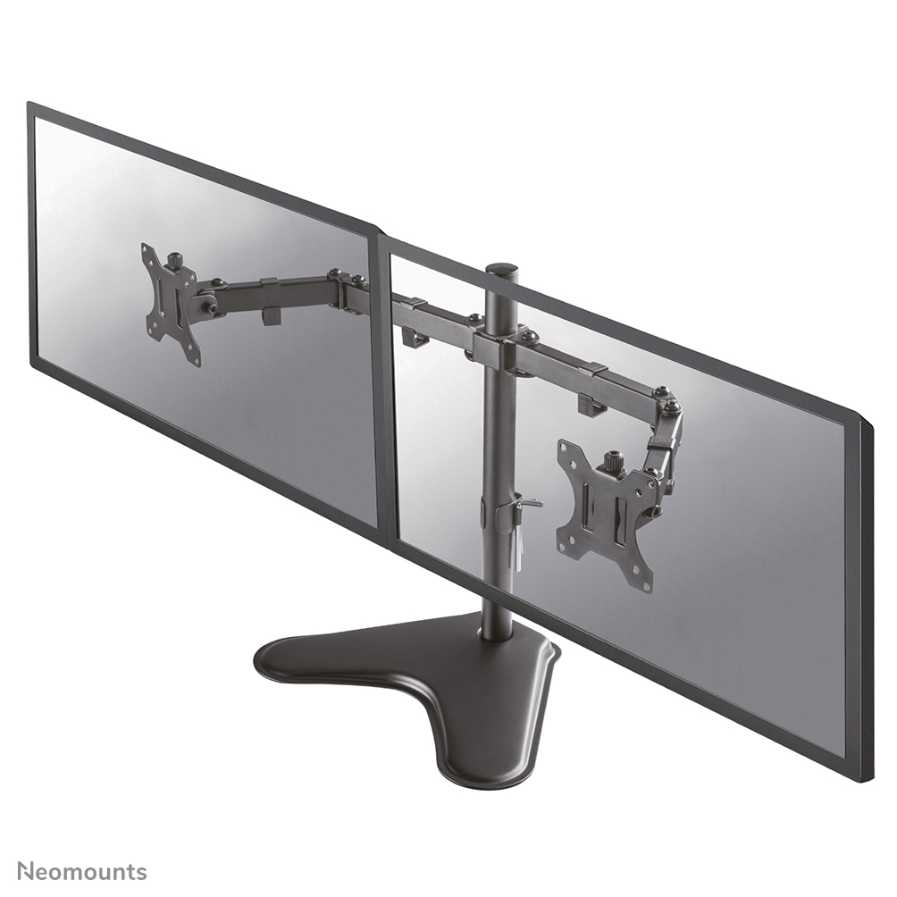 Neomounts by Newstar FPMA-D550DDBLACK is een monitorarm voor 2 flat screens t/m 32".