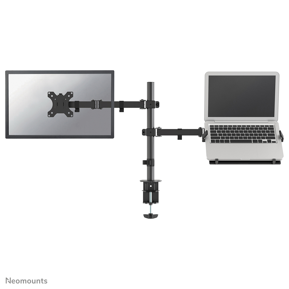 Neomounts by Newstar FPMA-D550NOTEBOOK is een bureausteun voor een notebook en flat screen t/m 32".