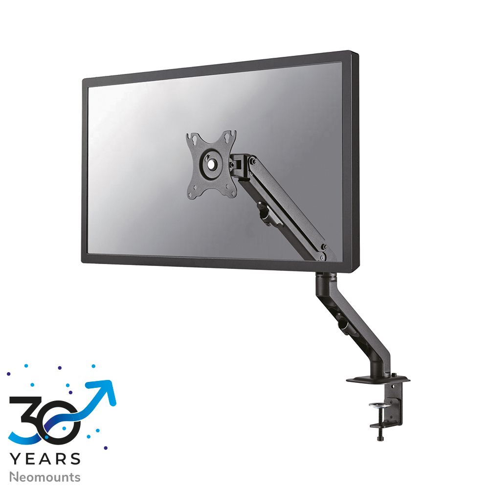 Neomounts FPMA-D650BLACK Monitorarm 1 scherm - 17-27" - 2-7 kg - mechanische veer - zwart