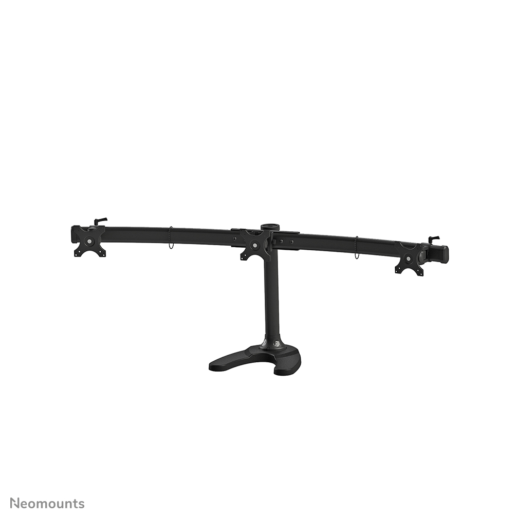 Neomounts FPMA-D700DD3 Monitorstandaard 3 schermen - 10-27" - 0-8 kg/scherm - zwart