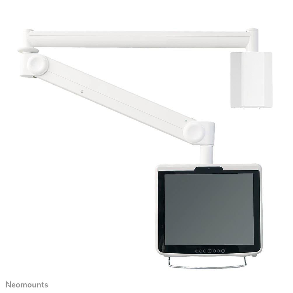 Neomounts FPMA-HAW100HC Medische monitorarm wand - 10-32" - h 0-170 cm - 6-12 kg - VESA 75x75-100x100 - gasveer - wit