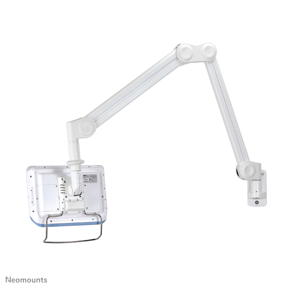 Neomounts FPMA-HAW200 Medische monitorarm wand - 10-27" - h 0-149 cm - 1-7 kg - VESA 75x75-100x100 - gasveer - wit