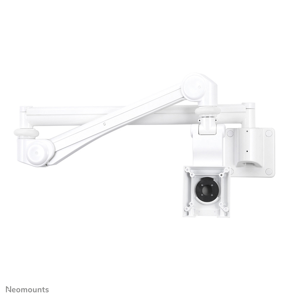 Neomounts FPMA-HAW300 Medische monitorarm wand - 10-24" - h 115-135 cm - 1-3 kg - VESA 75x75-100x100 - gasveer - wit