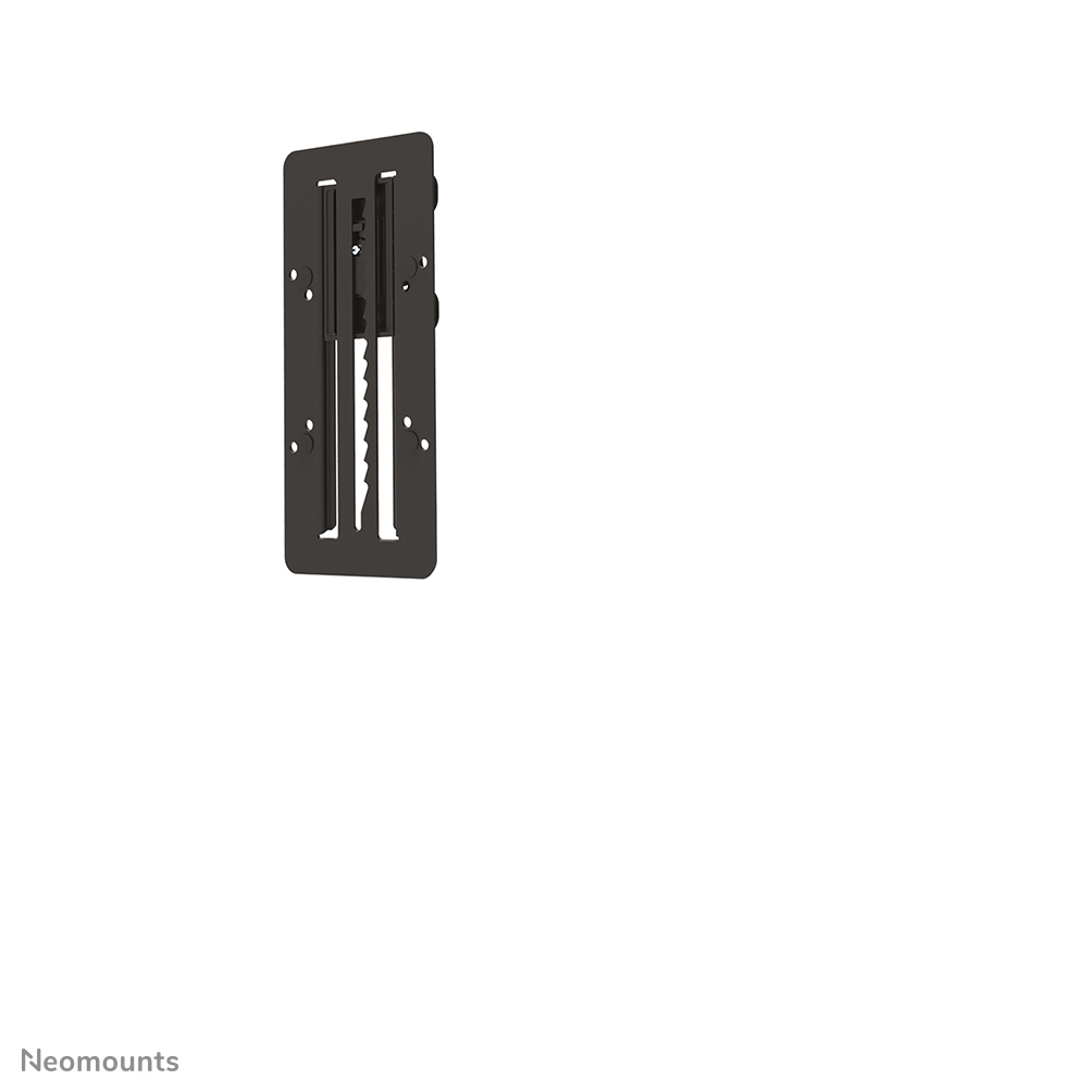Neomounts by Newstar FPMA-LIFT100BLACK is een adapter die trapsgewijze hoogteverstelling toestaat op VESA 75/100 steunen.