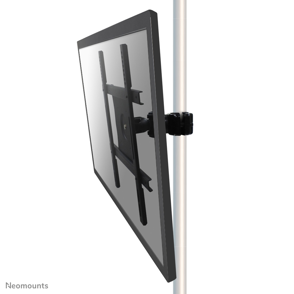 Neomounts FPMA-WP440BLACK is een kantel- en zwenkbare paalsteun voor LCD/LED/TFT scherm t/m 52" (132 cm).