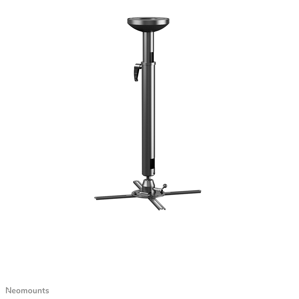 Neomounts Select NM-BC75BLACK is een universele plafondsteun voor beamers en projectoren.