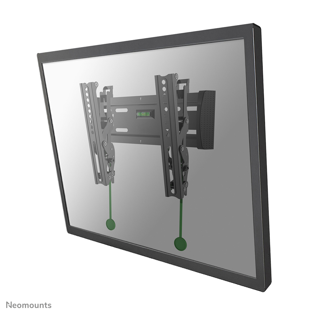 Neomounts NM-W125BLACK Kantelbare TV-beugel wand - 10-40" - max 20 kg - VESA 75x75-200x200 - d 3,5 cm - zwart