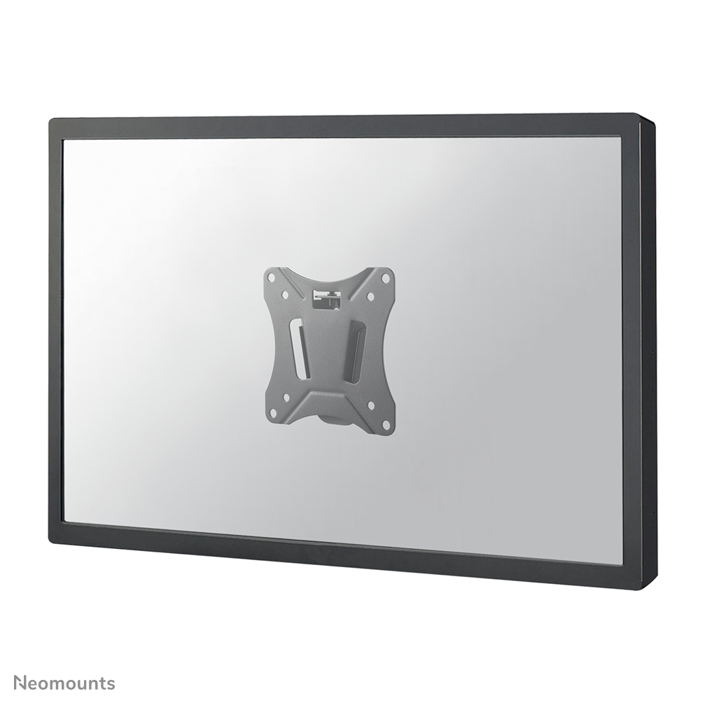 Neomounts NM-W25BLACK Ultra-vlakke monitor/TV-beugel wand - 10-30" - max 25 kg - VESA 75x75-100x100 - d 1,3 cm - zwart