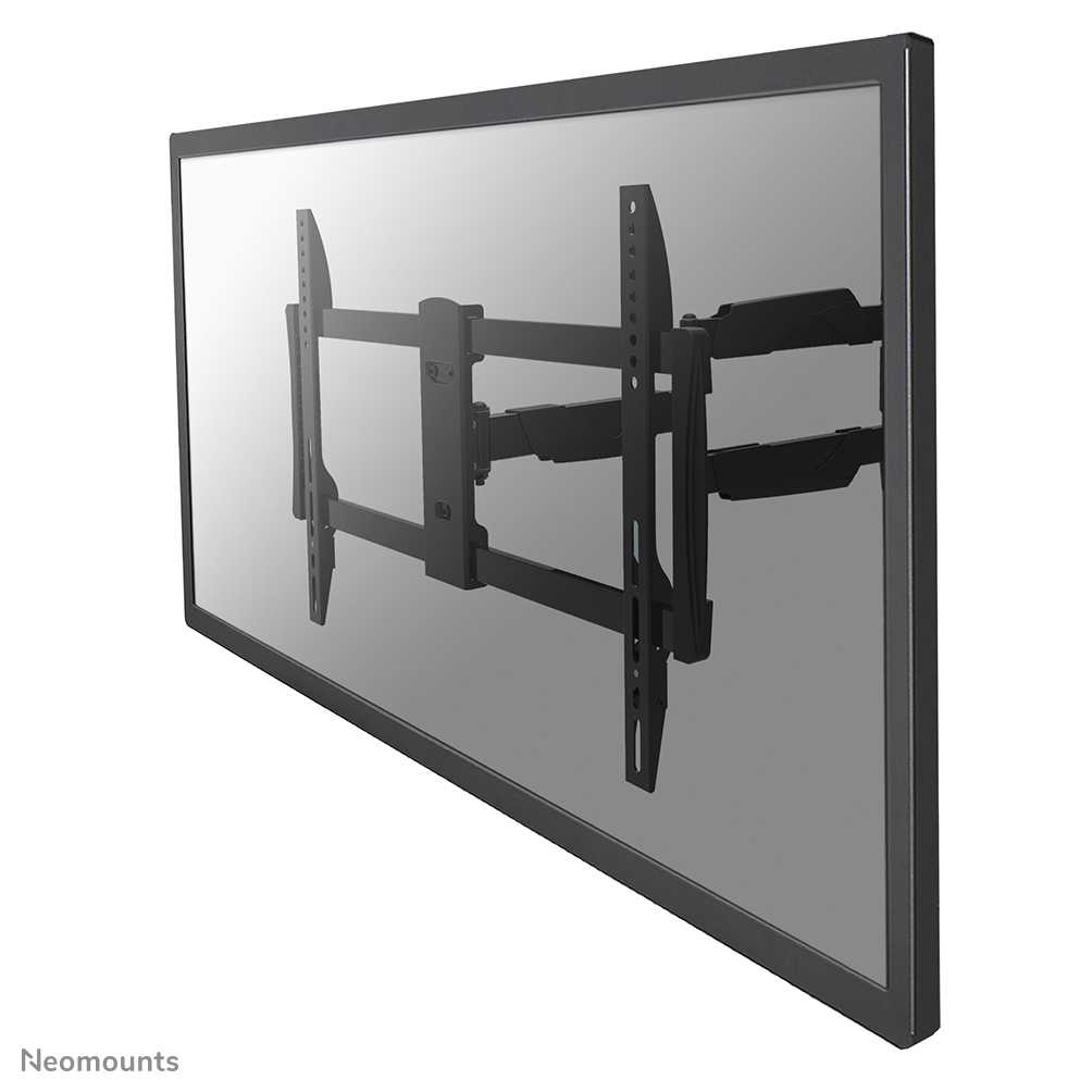 Neomounts NM-W460BLACK Full motion TV-beugel wand - 32-60" - max 30 kg - VESA 200x200-600x400 - d 5-61 cm - zwart