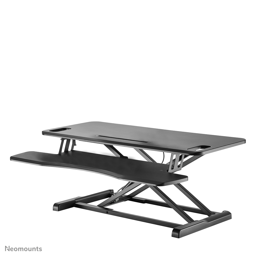 Neomounts NS-WS300BLACK Zit-stawerkplek - gasveer - max 15 kg - zwart