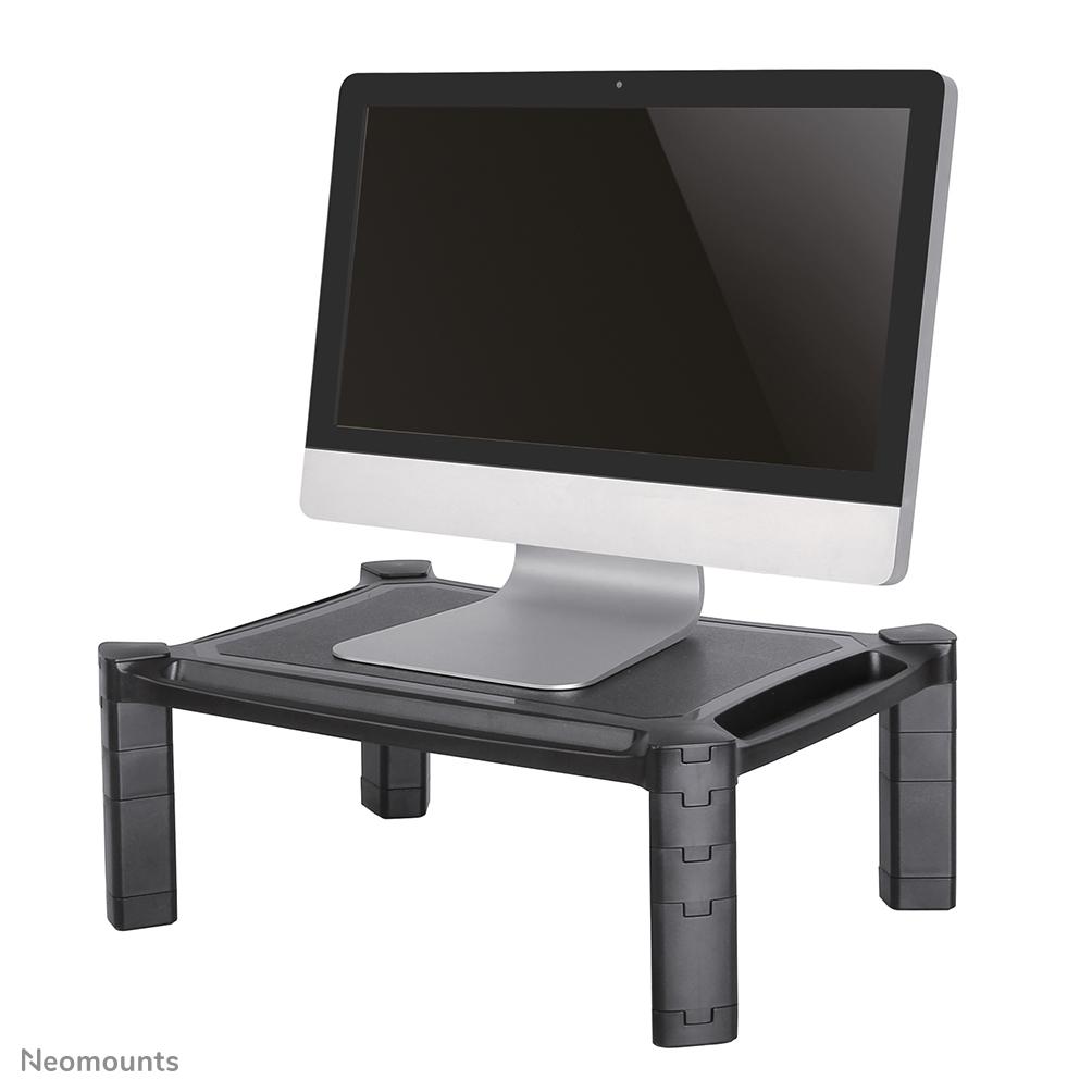 Neomounts NSMONITOR20 Monitor/laptopverhoger - max 10 kg - hxbxd 4,6-16,8x50x33 cm - universeel - zwart