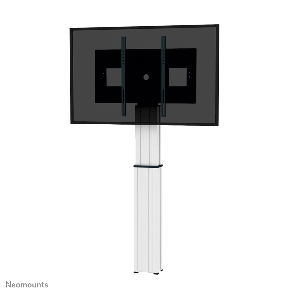 Neomounts PLASMA-W2500SILVER TV vloerstandaard - 42-100" - wand - max 150 kg - gemotoriseerd h 119-169 cm - VESA 300x200-800x600 - vergrendelbaar (excl. slot) - zilver