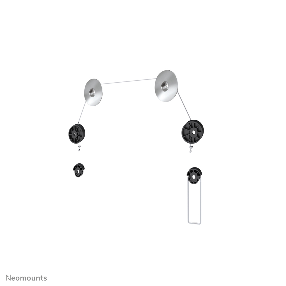 Neomounts PLASMA-W800 Vlakke TV-beugel wand - 32-55" - max 20 kg - VESA 100x100-400x400 - d 1,5-3 cm - zwart