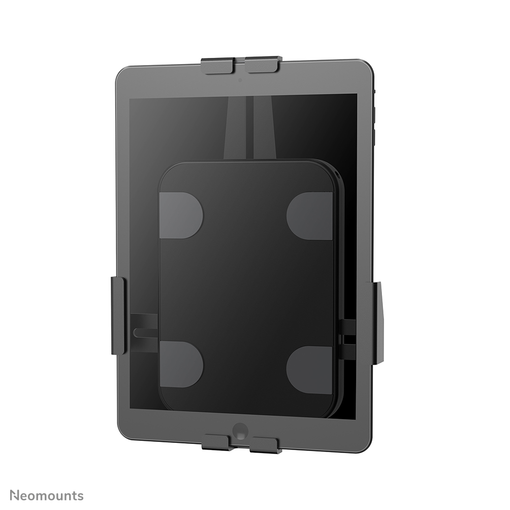 Neomounts WL15-625BL1 Tablet muurbeugel - 7.9-11" - 360° roteerbaar - vergrendelbaar (incl. veiligheidsschroef, excl. slot) - VESA 100x100 - universeel - zwart