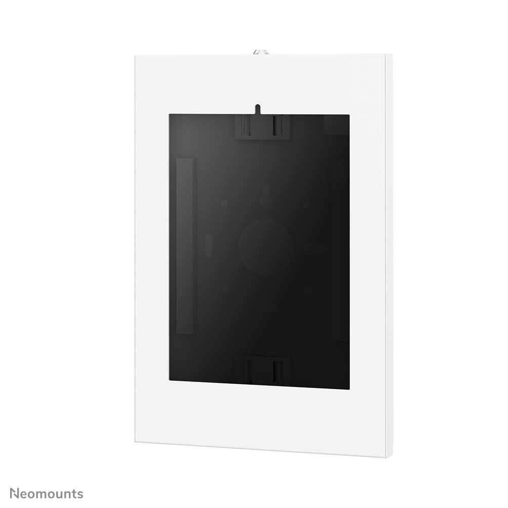 Neomounts WL15-650WH1 Tablet muurbeugel - vergrendelbaar (incl. slot) - VESA 75x75 - geschikt voor diverse 9.7-11" tablets - wit